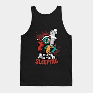 Monster Santa Tank Top